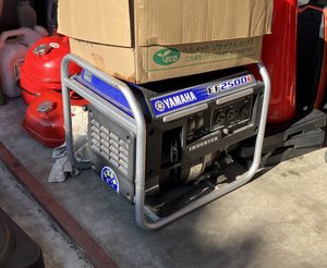 地元の防災訓練で確認した、災害時の電源確保に活用が想定される発電機